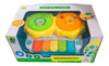 Tambor Bongo C/ Luz Y Sonido Juguete Teclas De Piano 0