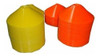 Cono Tortuga Fluor Flexible X10 Unid Pvc Para Entrenamiento 1