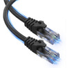 Cabo De Rede Blindado 5m Ethernet Rj45 Cat6 Preto 5 Metros 0
