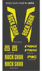 Calco Vinilo Kit Hoquilla Rockshox  Pike Rc 1