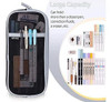 Estuche Para Lapices Con Cremallera Maquillaje Transparente 2