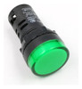 Piloto Luminoso Verde 24v Tablero 22mm Ojo De Buey Baw 0