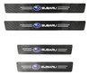 Zócalos Fibra Carbono + Protectores Esquineros Logo Subaru 1