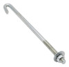 Gancho Jota 5/16x10 X 250mm Tensor P/ Estirar Alambrado 10 U 1