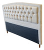Cabeceira Grécia 1,98 Ideal P/ Box King -sued Bege 1