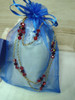 Collar Con Cristales Rojos Swarovski. 4