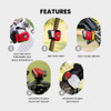 Cinta Magnética De Golf Slim 20 Ajustada Roja Para Rangefind 2