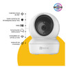 Cámara C6n Wifi Full Hd Ezviz Audio Interior 360° Color Bla 2