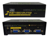 Splitter Vga 1x2 Con Fuente Repartidor De Señal Full Hd 0