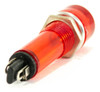 5 Indicadores Ojo De Buey Redondo 10mm 12v Rojos 1