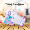Kit Imprimible Tablas Multiplicar Varias Tematicas Editables 5