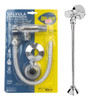 Válvula Temporizada Flexível Cromada Para Mictório Blukit 0