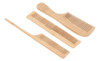 Conjunto De Pentes Para Modelar Cabelo, 6 Peças De Bambu Par 5