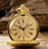 Relógio De Bolso Estilo Retrô Antigo Steampunk Vintage Gold 2