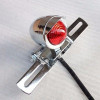 Luz De Freno De Cola Cromo Moto Bala Para Harley Honda Kawas 4