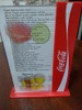 Cartilla Portamenues Acrílico Transparente Coca Cola 14x20 0