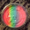 Algodón Brillante Arco Iris Clicky Puff Limo Bórax Niños Adu 3