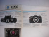 Minolta X-700 Manual Impreso Original Ingles + Folleto Lente 1