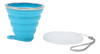Copo De Viagem Dobrável Azul De 270 Ml De Silicone De Qualid 5