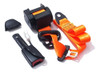 Cinturon Seguridad Naranja C/sensor Luz Autoelevadores 0