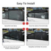 2 X Coche Ventana Calcetines Sol Cortinas Trasera Lado Asien 4 2 X Coche Ventana Calcetines Sol Cortinas Trasera Lado Asien 4