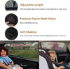 2 X Coche Ventana Calcetines Sol Cortinas Trasera Lado Asien 5 2 X Coche Ventana Calcetines Sol Cortinas Trasera Lado Asien 5