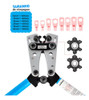 Kit Alicate Crimpador Terminal + Terminais De Cobre 4