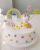 Adorno Para Torta Unicornio 3
