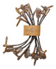 Cable Interpedal 15cm Ficha Plana Angular X10 Unid. 0