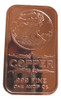 Lingote De Cobre Puro De 1 Onza Troy 0,999 Walking Liberty 0