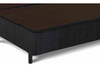 Cama Box Base Universal Queen  Suede Black (158x198x20) - C 3