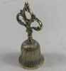 Antigo Sino Sineta De Mao Em Bronze 13cm 4
