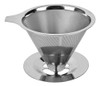 Mini Filtro Coador Café Inox Reutilizável Sem Uso De Papel 3