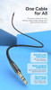 Cable De Audio Aux Jack 3.5mm Estereo Trenzado 5m Vention 6 Cable De Audio Aux Jack 3.5mm Estereo Trenzado 5m Vention 6