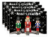 Juego De 4 Manteles Individuales Cascanueces De Navidad, Man 1
