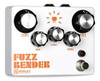 Keeley Fuzz Bender 3 Transistor Hybrid Fuzz Pedal (white) 2