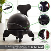 Sillas Gaiam Balance Ball 5