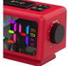 Despertador Digital Mesa Relógio Digital Vermelho Preto 2