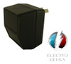Caja Plastica P/ Fuente  25  Negra 2 Pines Chatos 0