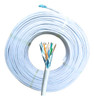 100m Cabo Rede Lan Cat5e Blindado Branco Cftv Bb9 1