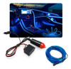Fita Led Painel Crossfox 2015 Luz Interna 5m Azul Tunning 0