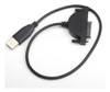 Slimline Sata 13 Pin A Usb 2.0 Power Adaptador Cable De Dato 0