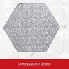 Alfombra De Juego Hexagonal Infantil, Para Bebés, 4