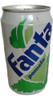 Lata Vacía Gaseosa Antigua Fanta Pomelo 0