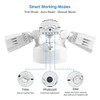 Luces De Seguridad Sansi Led 27w 200watt Sensor De Movimient 1