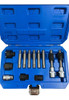 Juego De Puntas Y Tubos P/ Extraer Alternador 13pcs Eurotech 1