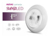 Luz Led Para Pileta Vulcano Superled Luz Blanca 12w - Abs 1