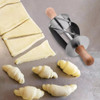Cortador De Pão De Croissant De Aço Inoxidável, Massa De Pas 5