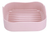 Cesta De Fritadeira De Cozinha Reutilizável Quadrada De Sili 4