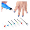Kit Fresa Cerámica Manicura Pedicura Torno Uñas Gel Acrilico 4